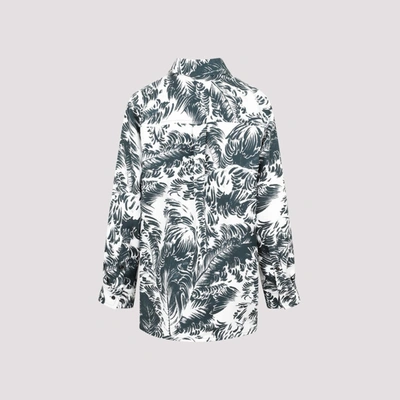 Shop Bottega Veneta Silk Shirt In Grey