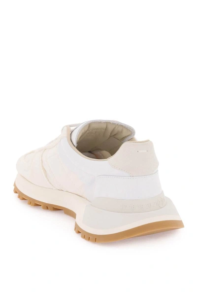Shop Maison Margiela '50-50' Sneakers In White