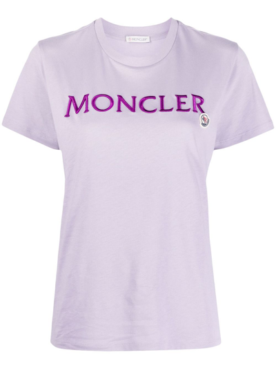 Shop Moncler Short Sleeves T