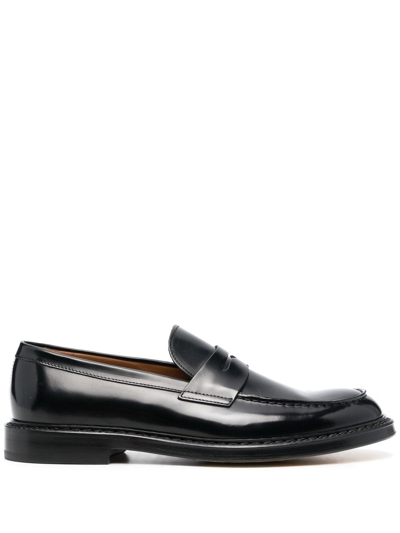 Shop Doucal's Horse Penny Loafers