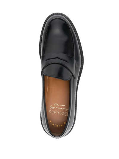 Shop Doucal's Horse Penny Loafers