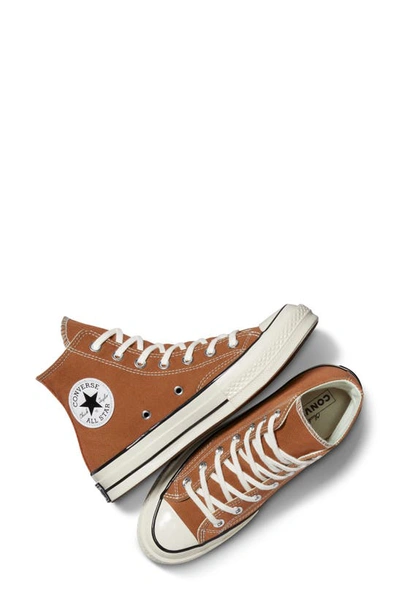 Shop Converse Chuck Taylor® All Star® 70 High Top Sneaker In Tawny Owl/ Egret/ Black