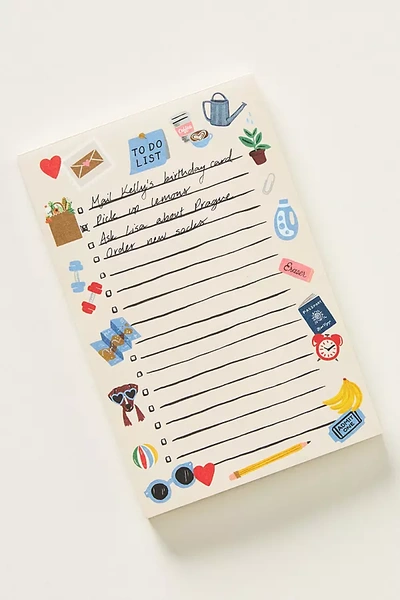Shop Rifle Paper Co To-do List Notepad In Assorted