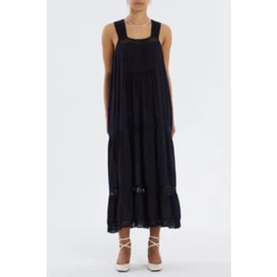 Shop Lolly's Laundry Quincy Detailed Dress In Black