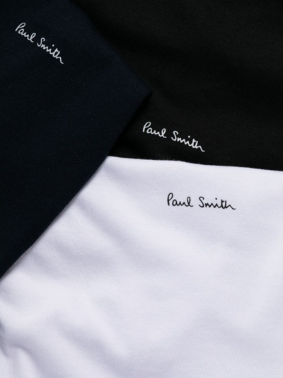 PAUL SMITH LOGO-PRINT ORGANIC COTTON T-SHIRT 