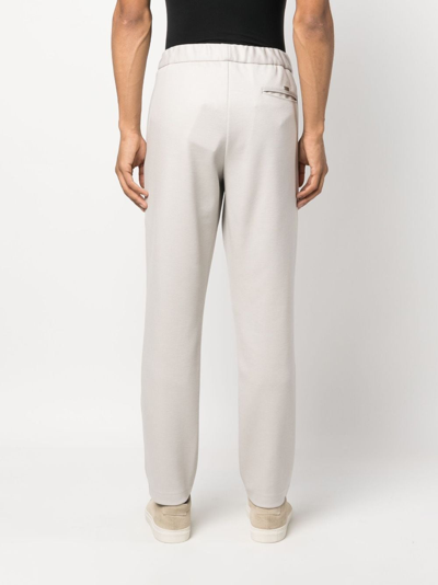 Herno Straight-leg Trousers In Neutrals