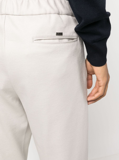 Herno Straight-leg Trousers In Neutrals
