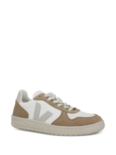 Veja V10 Chromefree Low-top Sneakers In Neutrals