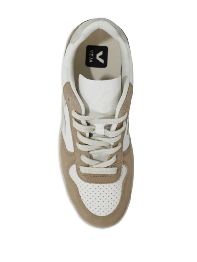 Veja V10 Chromefree Low-top Sneakers In Neutrals