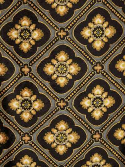 Etro Velvet Shoulder Scarf In Black