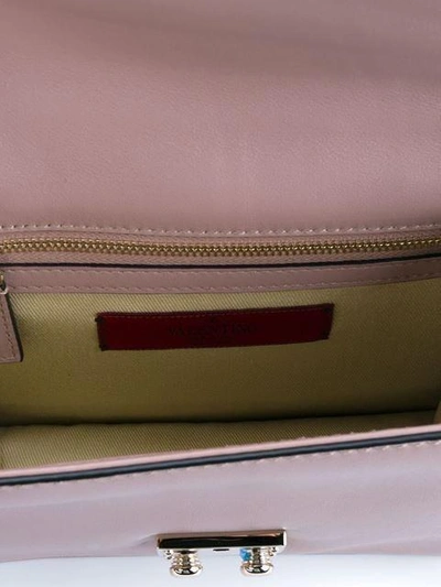 Shop Valentino Small Leather Rockstud Shoulder Bag