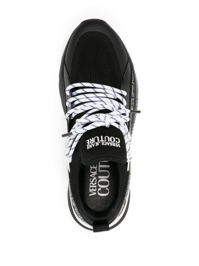 Versace Jeans Couture Sneakers Black In Black