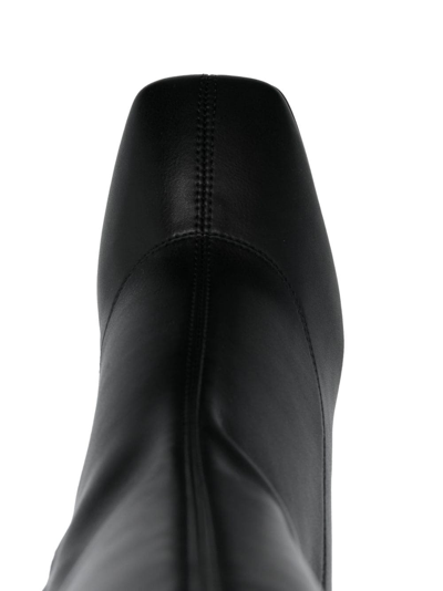 Shop Giuseppe Zanotti Square-toe 115mm Platform Boots In Black