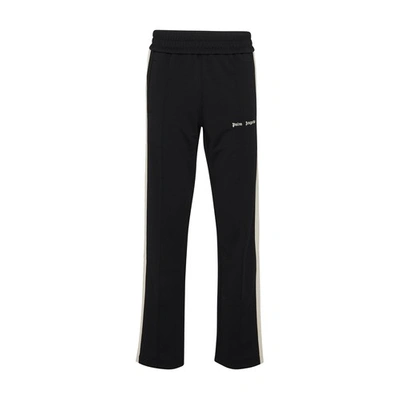Shop Palm Angels Classic Track Pants In Black_white