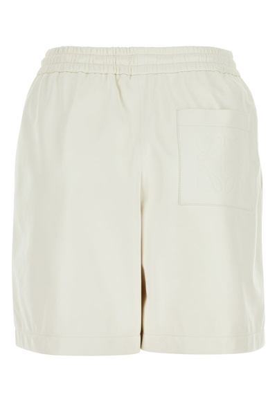 Loewe Women's Leather Shorts