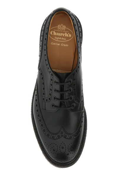 Shop Church's Black Leather Horsham Lace-up Shoes