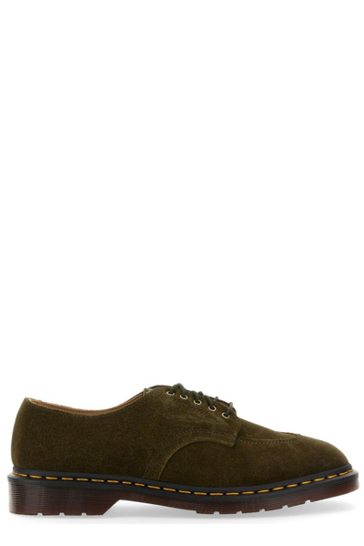 Dr. Martens Repello Suede Moccasins In Green