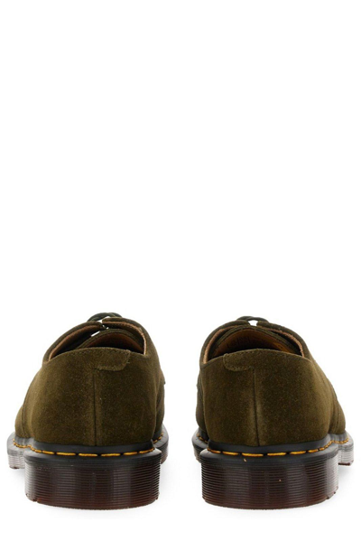 Dr. Martens Repello Suede Moccasins In Green