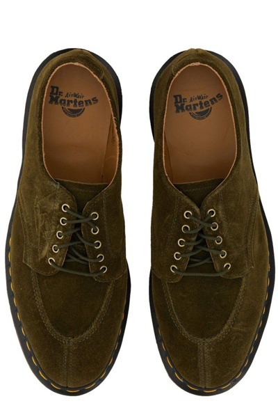 Dr. Martens Repello Suede Moccasins In Green