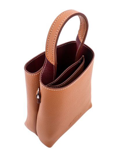 Shop Tod's Handbag In Brown