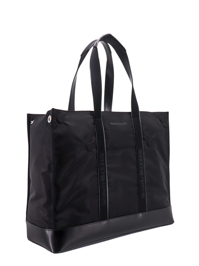Shop Alexander Mcqueen Shoulder Bag In Black