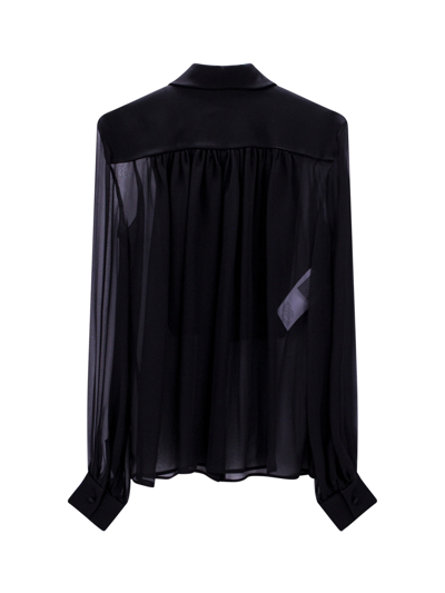 Shop Alberta Ferretti Shirt In Black