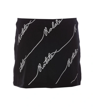 Shop Rotate Birger Christensen Rotate Skirts In Black