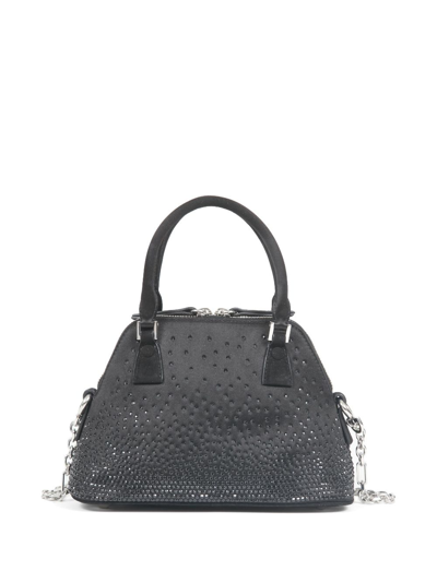 Maison Margiela Signature-numbers-motif Shoulder Bag In Black