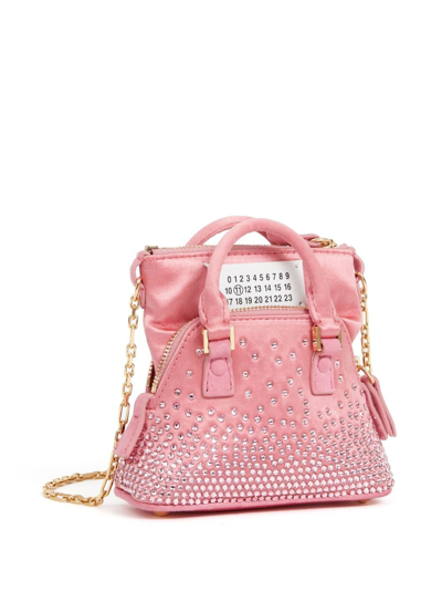 Maison Margiela 5ac Cinema Inferno Crossbody Bag In Pink