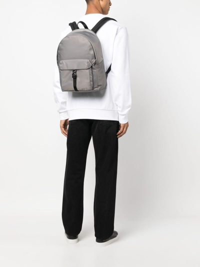 Shop Furla Cosmo M Backpack In Grey