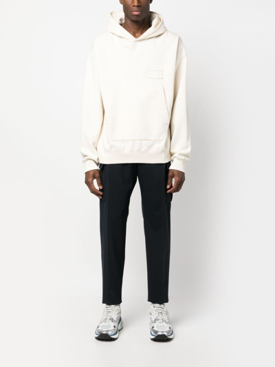 Dsquared2 Drop-crotch Cargo Trousers In Blue
