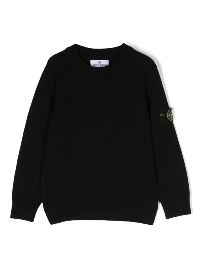 Stone Island Sweater  Junior Kids Color Black In Black