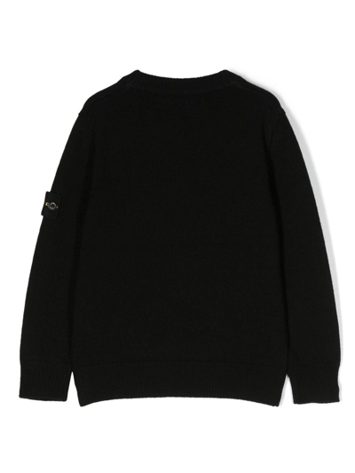 Stone Island Sweater  Junior Kids Color Black In Black