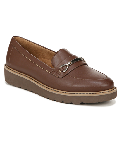 Shop Naturalizer Elin Loafers In Cappuccino Faux Leather