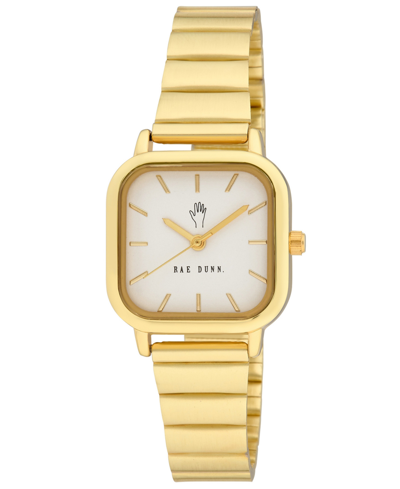 Rae Dunn Women's Luna Gold-tone Alloy Watch 26mm In Gold