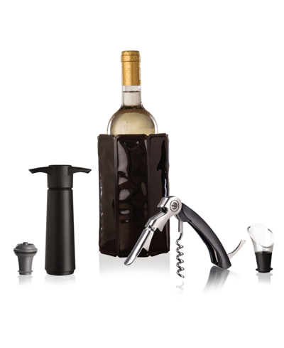Shop Vacu Vin 5-piece Wine Set Original In Black