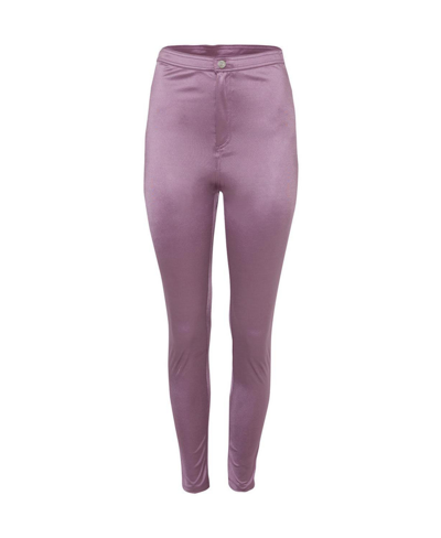 Shop Nocturne Women's High-waisted Leggings In Lilac