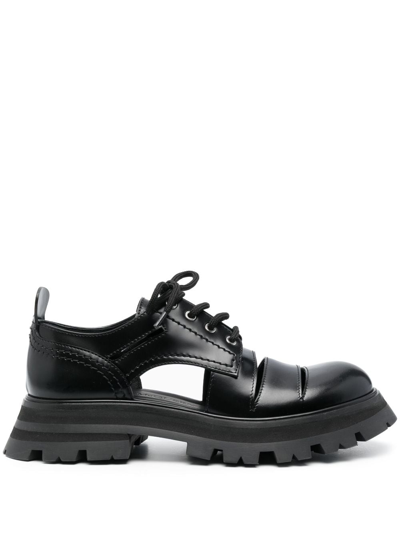 Alexander Mcqueen Flats In Schwarz