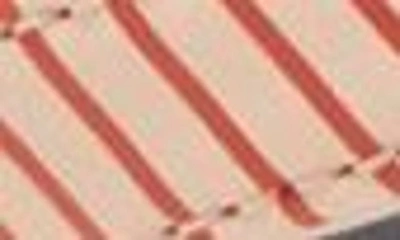 Shop Olukai Ho Opio Flip Flop In Pink Stripe Fabric