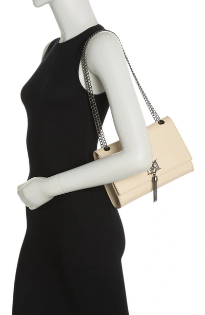 Badgley Mischka Tassel Crossbody Bag In Buff