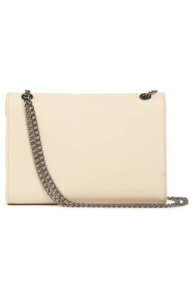 Shop Badgley Mischka Tassel Crossbody Bag In Buff