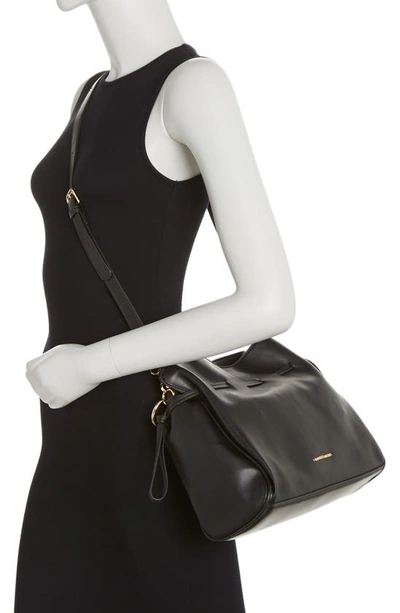 Shop Badgley Mischka Soft Bucket Bag In Black