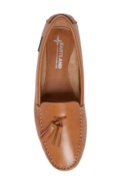 Eastland Tabitha Tassel Driving Loafer In Camel