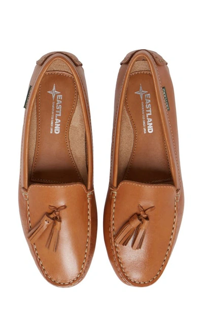 Shop Eastland Tabitha Tassel Driving Loafer In Camel