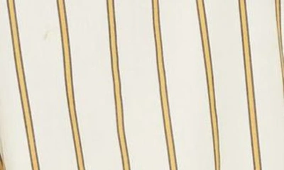 Rails Janae Stripe Button-up Shirt In Ivory Daffodil Stripe