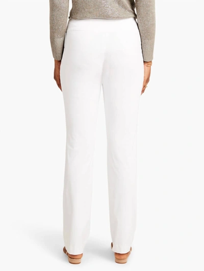 Shop Nic + Zoe Polished Wonderstretch Straight Pant 31" Inseam In Paper White