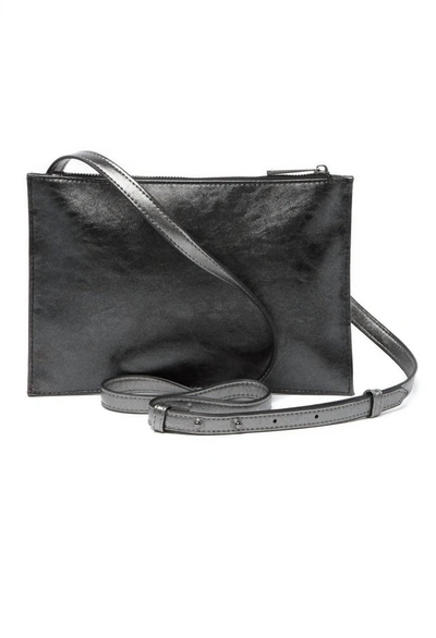 Sondra Roberts Squared Convertible Wristlet In Metallic In Multi
