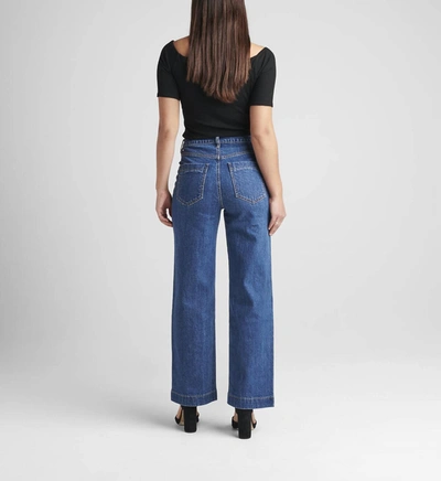 Jag Sophia High Rise Wide Leg Jean In Berkeley In Multi