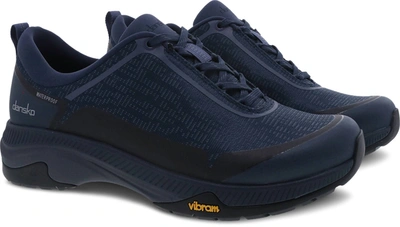 Shop Dansko Women's Makayla Waterproof Hiking Shoes In Navy In Blue