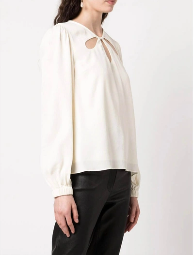 Simkhai Louie Crinkle Cut-out Top In Multi
